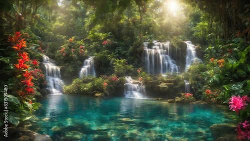 Jungle Waterfall