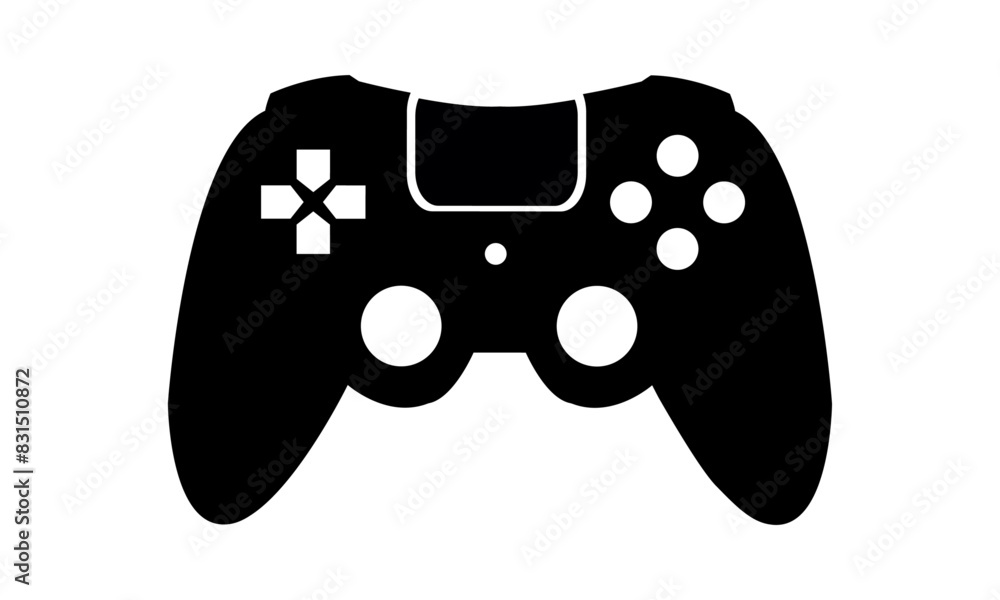 joystick icon silhouette vector illustration joystick icon silhouette vector illustration