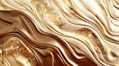 texture, pattern, liquid, metal, gold, design, golden, color, water, wallpaper, waves, art, metallic, illustration, wave, chocolate, brown, fluid, silver