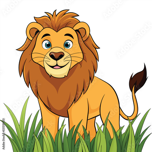 Illustration of a lion