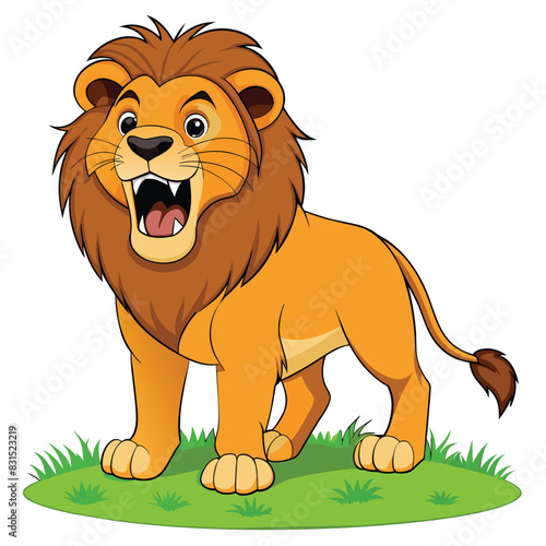 Illustration of a lion