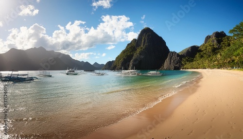 elnido palawan philippines beach sun sand and sea