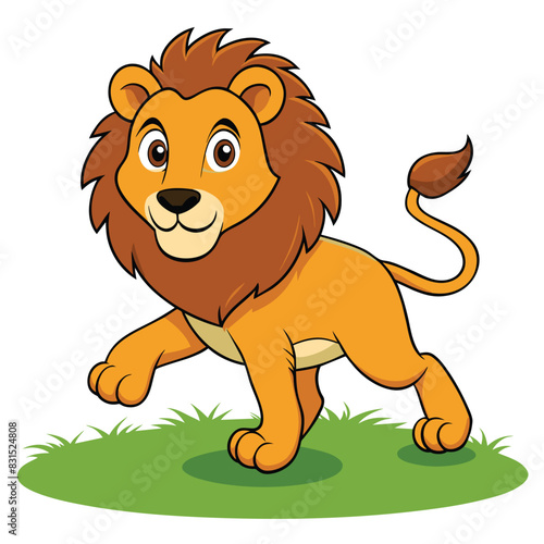 Illustration of a lion