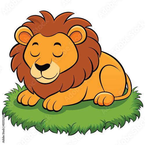 Illustration of a lion