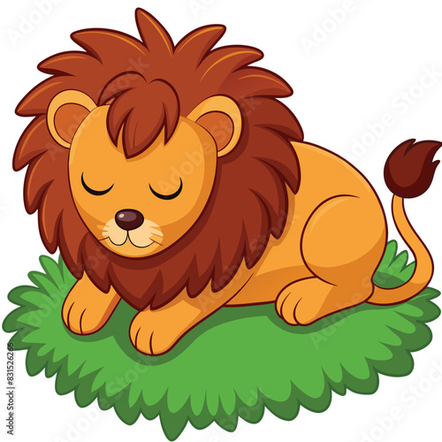 Illustration of a lion