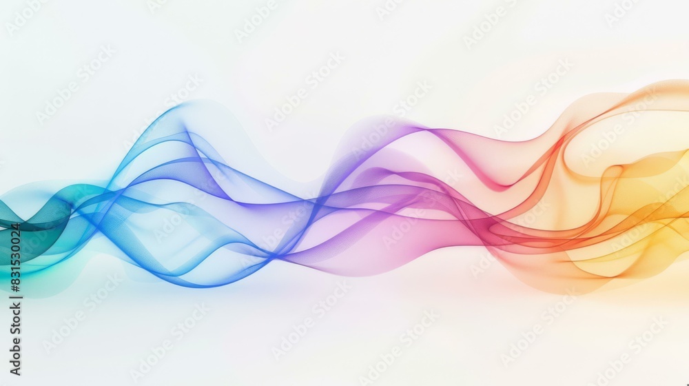 Colorful Abstract Wave Pattern Colorful Abstract Wave Pattern