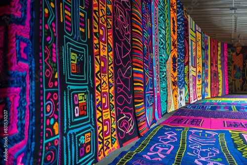 Guna Yala Heritage Unveiled Vibrant Panama Mola Tapestry
