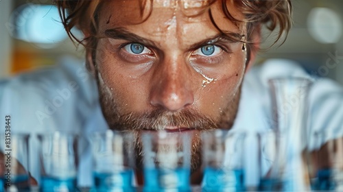 Scientist conducting research in image ideal for banners and ads showcasing scientific exploration