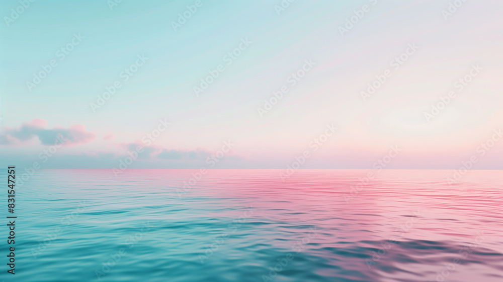 Pastel Abstract and Ocean Sunset Backgrounds with Copy Space Pastel Abstract and Ocean Sunset Backgrounds with Copy Space