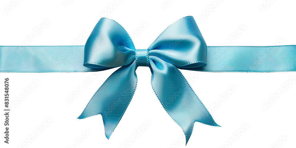 Blue bow, for a gift. Transparent background PNG format Blue bow, for a gift. Transparent background PNG format