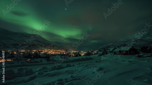 Northern Lights in the backdrop