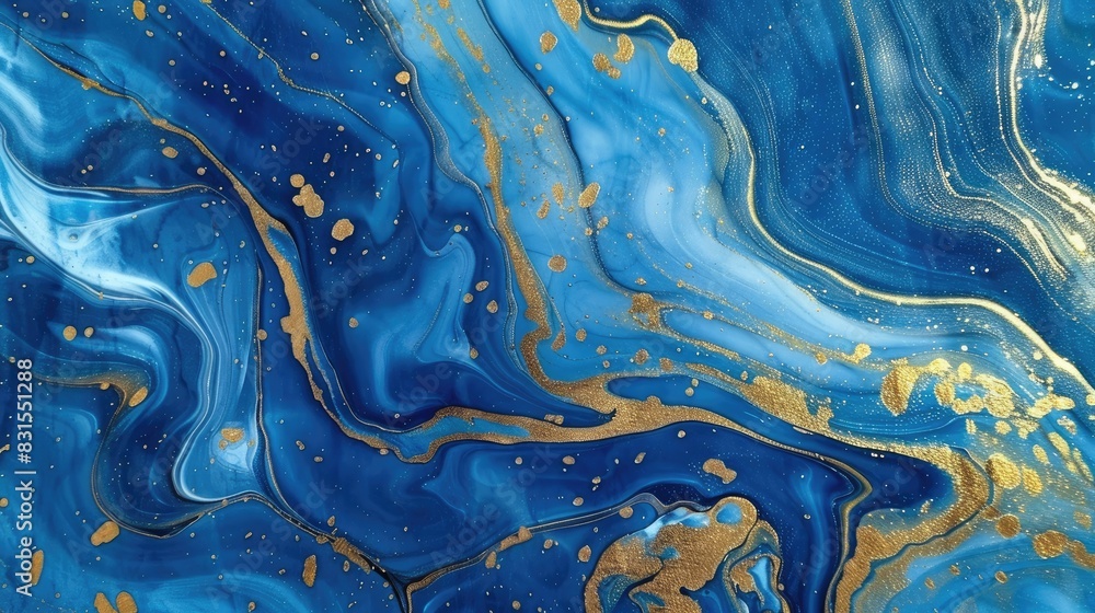 Marble background in blue and green color with gold texture glitter. beautiful blue oil painting with the addition of gold powder Marble background in blue and green color with gold texture glitter. beautiful blue oil painting with the addition of gold powder