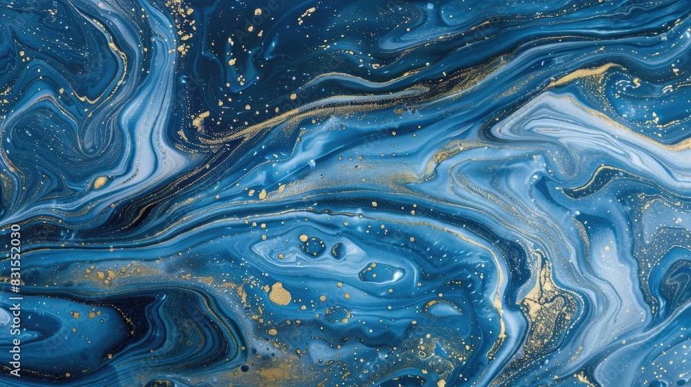 Marble background in blue and green color with gold texture glitter. beautiful blue oil painting with the addition of gold powder Marble background in blue and green color with gold texture glitter. beautiful blue oil painting with the addition of gold powder