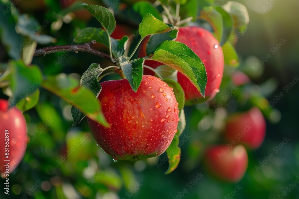 red ripe apples as background red ripe apples as background