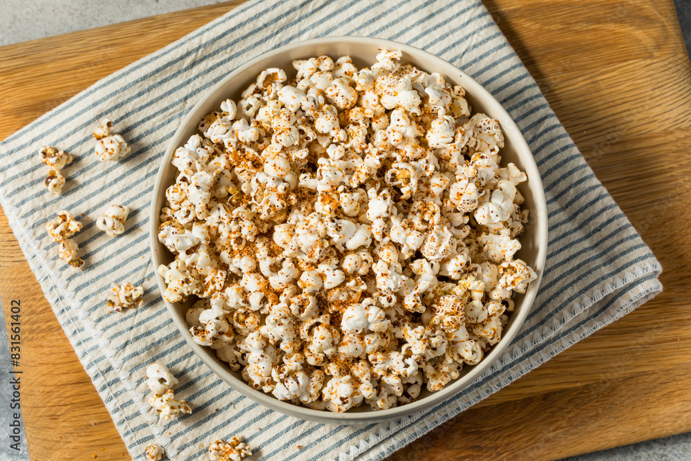 Homemade Spicy Taijin Popcorn Homemade Spicy Taijin Popcorn