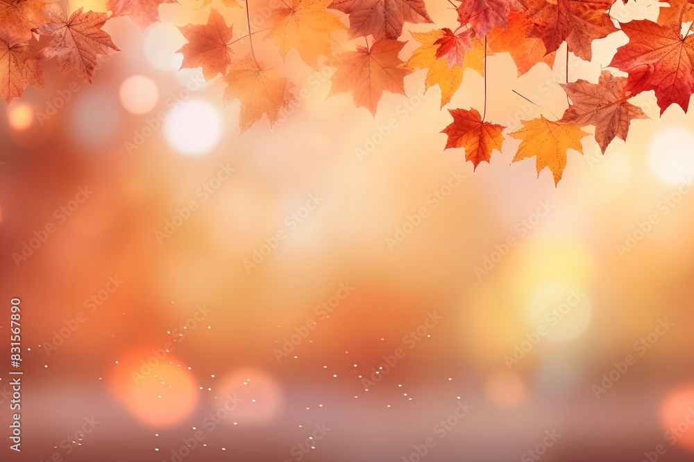 autumn leaves background, generative ai autumn leaves background, generative ai