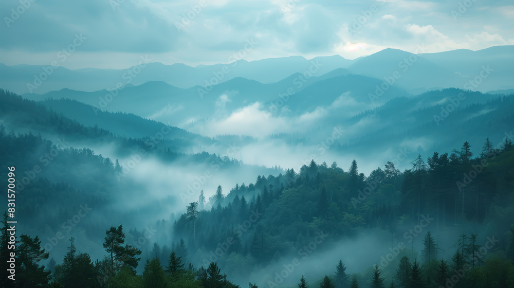 fog in the mountains fog in the mountains