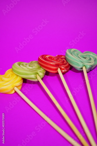 candy on a stick