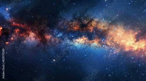 Space Panorama  Stars  Nebulae  and Galaxies