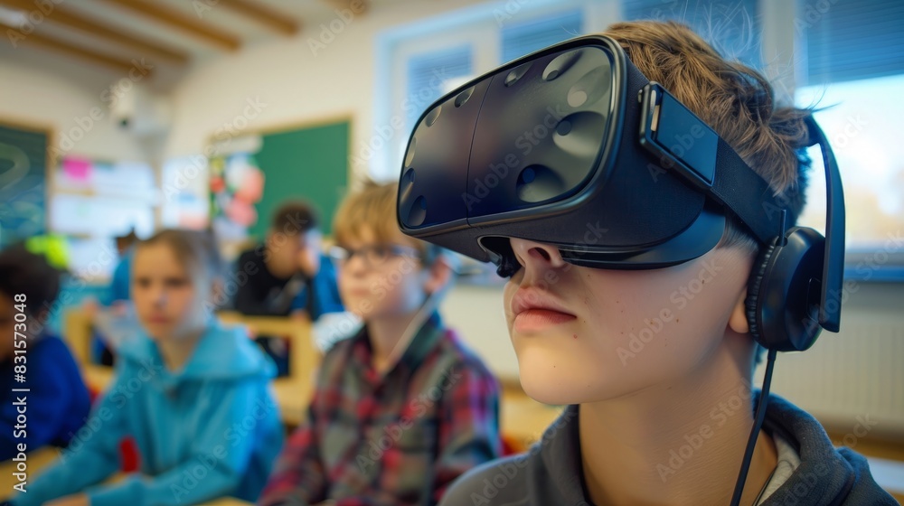 Immersive Virtual Reality Learning Experience in Classroom Setting Captured with High Detail DSLR Camera Immersive Virtual Reality Learning Experience in Classroom Setting Captured with High Detail DSLR Camera