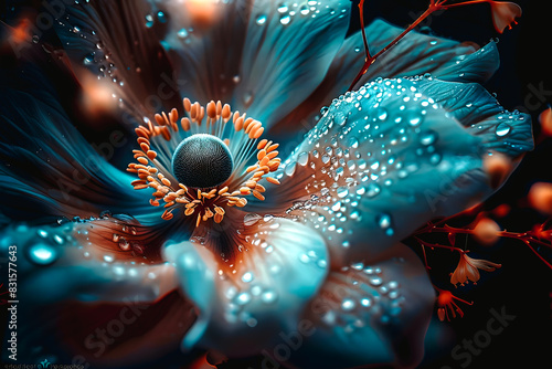 Fleur étrange féérique photo