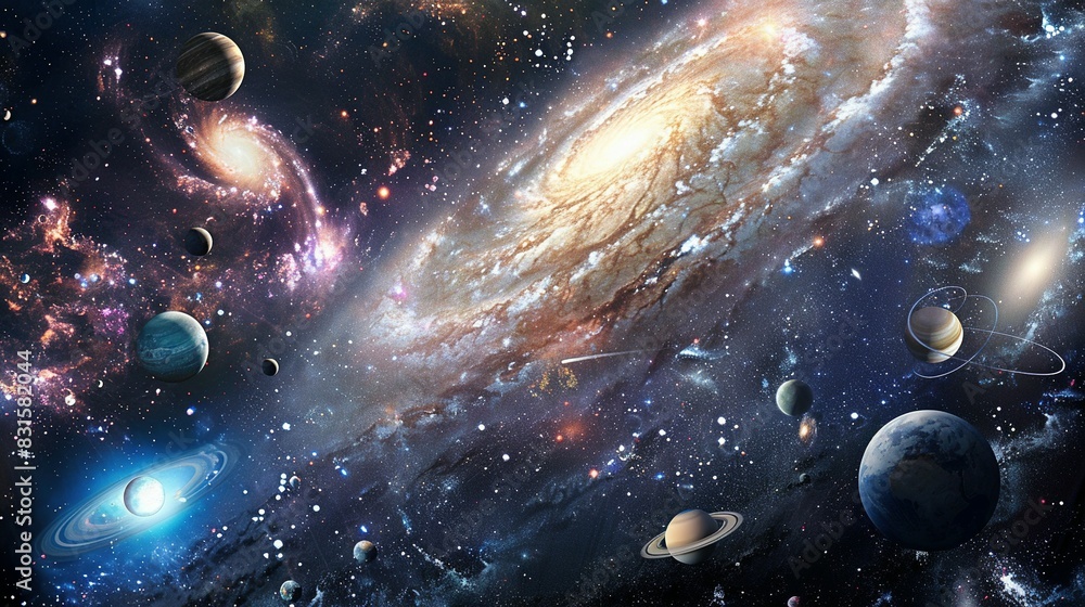 Space Wallpaper Background: Breathtaking Galaxy View Space Wallpaper Background: Breathtaking Galaxy View