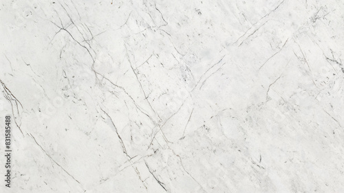 Pristine white marble surface with elegant veining patterns in daylight.