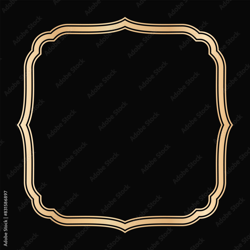 Decorative lines borders, Luxury design elements, Gold Frames Designs Decorative lines borders, Luxury design elements, Gold Frames Designs