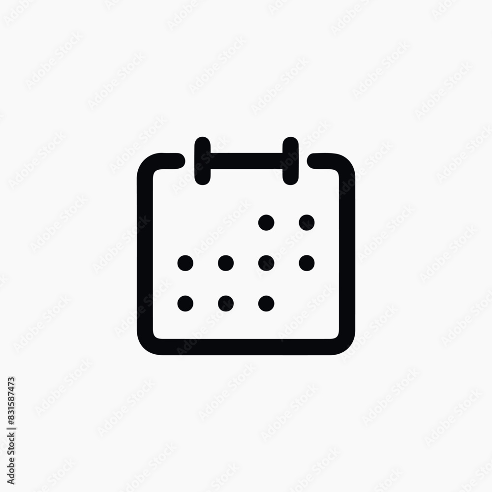 calendar date day week icon calendar date day week icon
