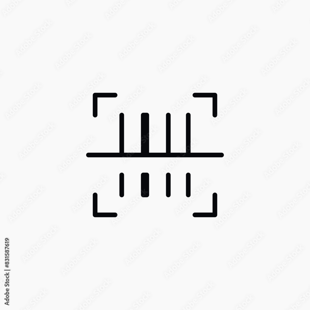 bar code scan product icon bar code scan product icon