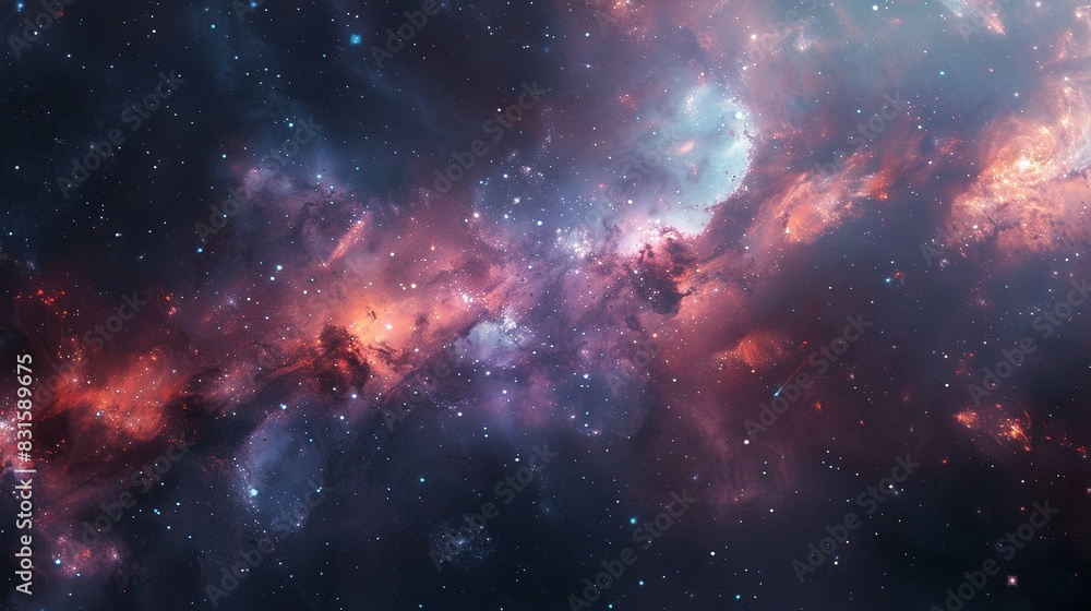 Nebulae and Galaxy-Filled Universe