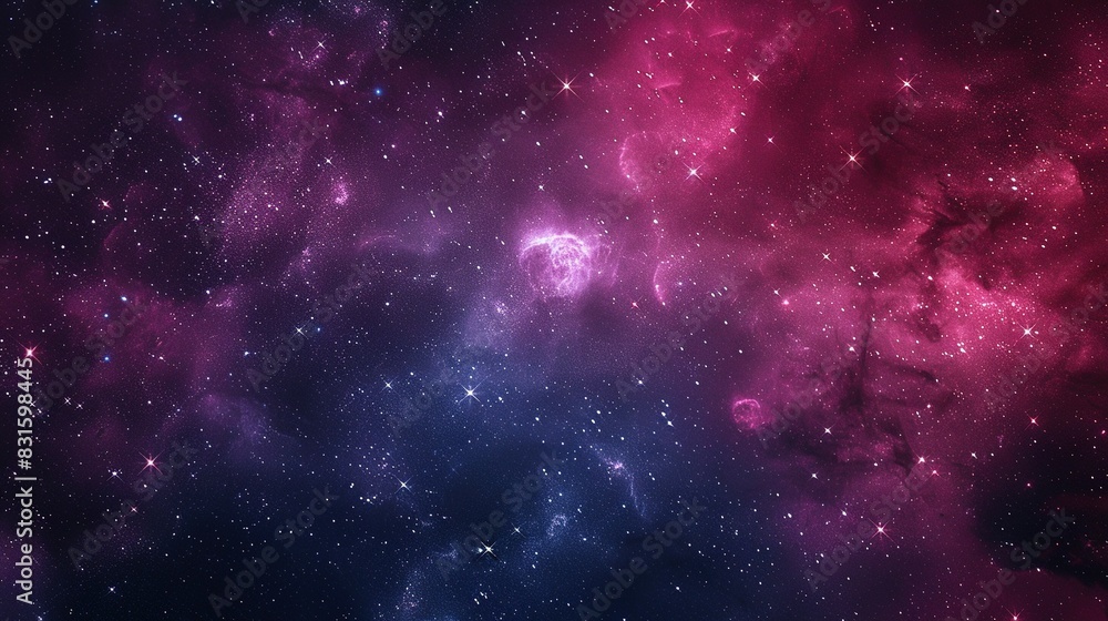 Galaxy Background: Nebula and Stars in Space Galaxy Background: Nebula and Stars in Space