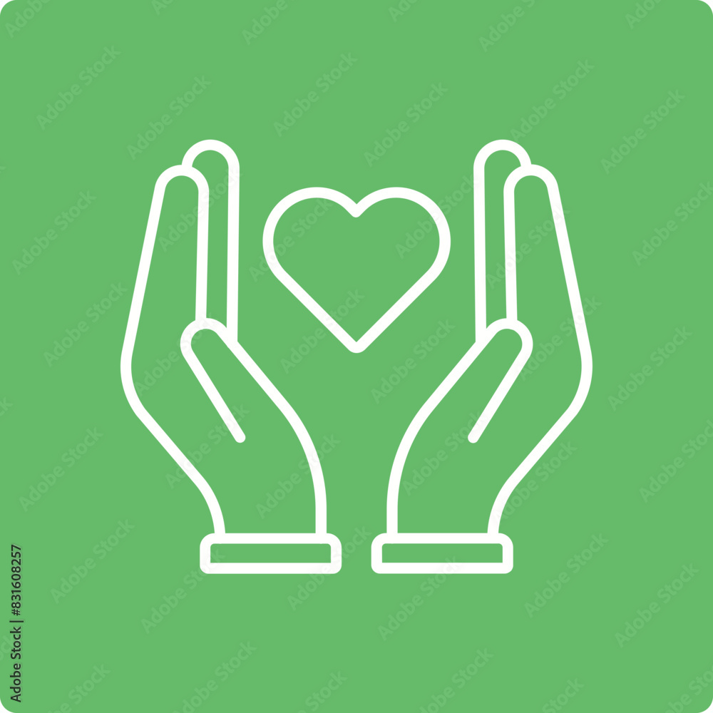 Obraz premium Charity Icon