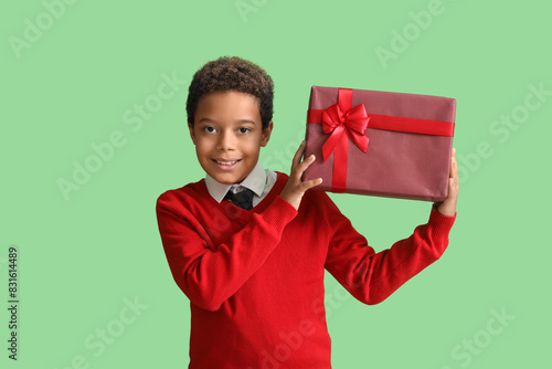 Happy young african america...