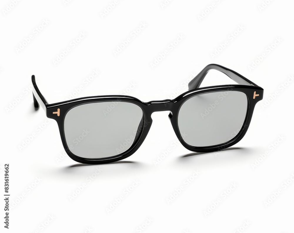 Fashion eyeglasses on white background Fashion eyeglasses on white background