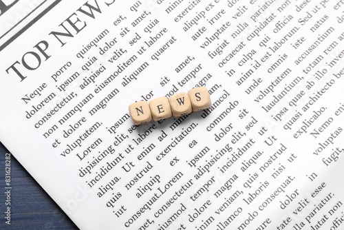 Daily newspaper and word NE...