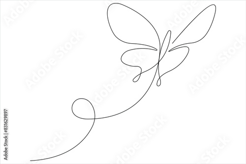 Wallpaper Mural Continuous one line art drawing of butterfly design minimalism outline vector art illustration

 Torontodigital.ca