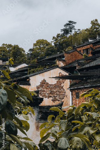 View of the ancient city of the city of wuyuan