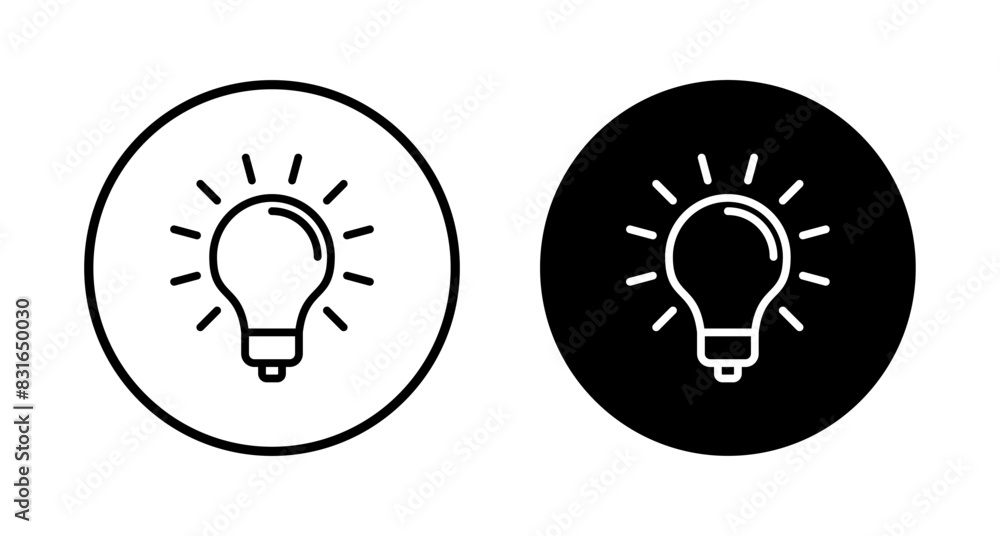 Lamp icon vector isolated on white background. Light bulb icon vector. Idea vector icon Lamp icon vector isolated on white background. Light bulb icon vector. Idea vector icon