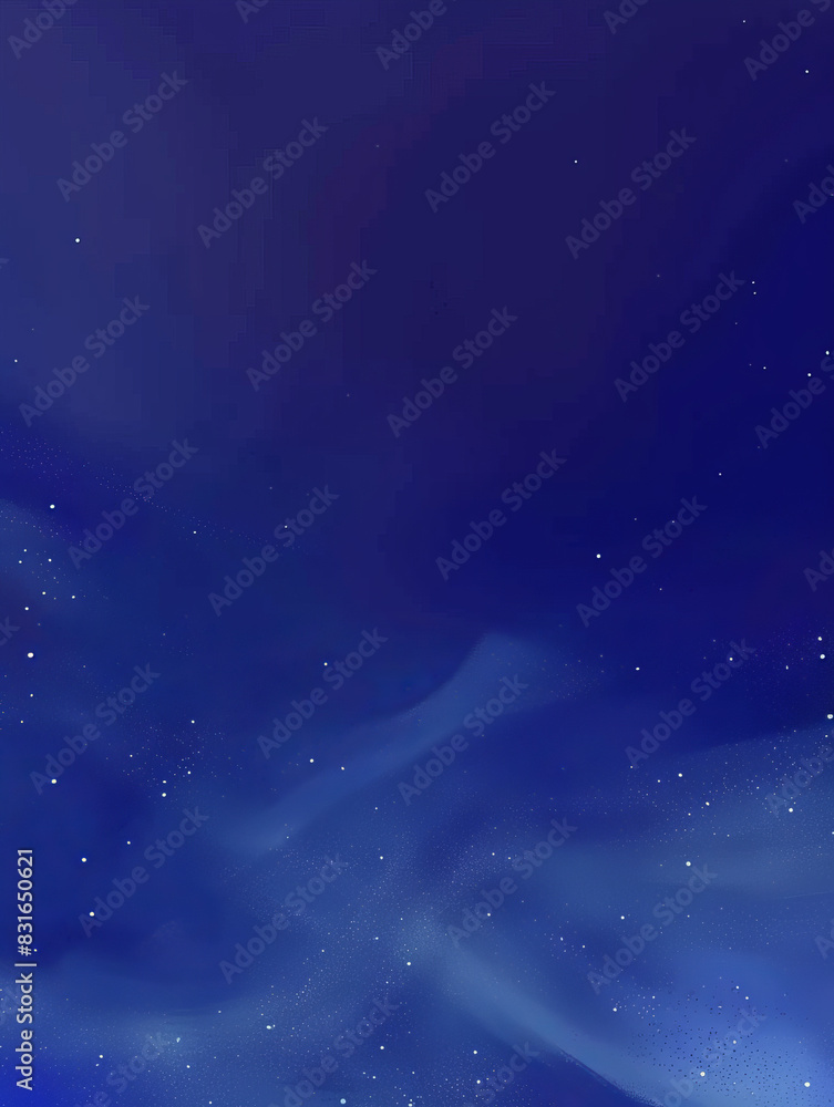 Starry Night Sky with Gentle Swirls of Cosmic Dust and Tiny Stars Starry Night Sky with Gentle Swirls of Cosmic Dust and Tiny Stars