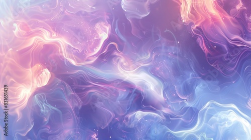 Ethereal Iridescent Abstract Background