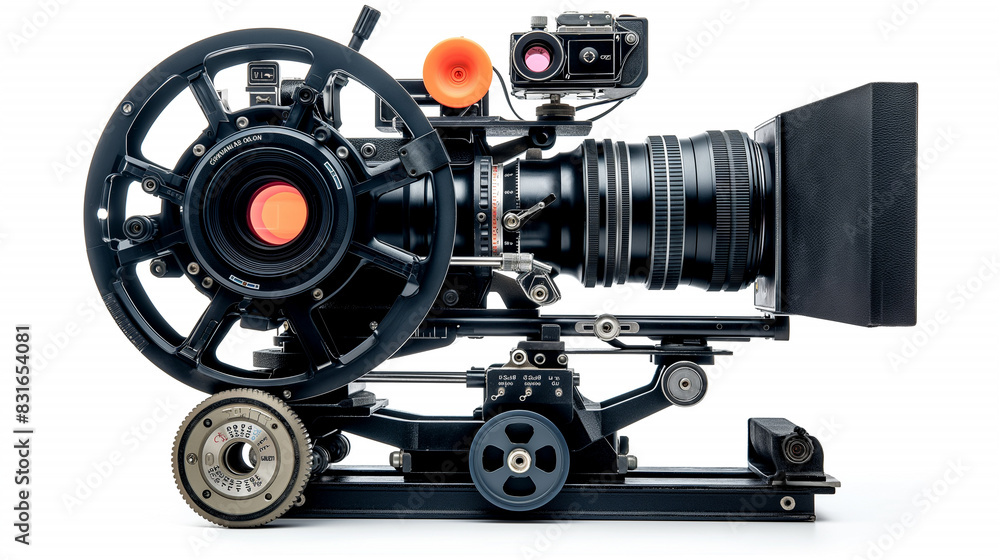digital camera for professional filmmaking or videography isolate on white background digital camera for professional filmmaking or videography isolate on white background