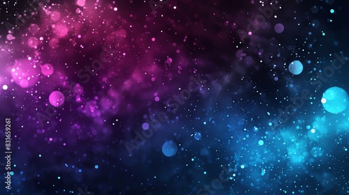 Celestial Nebula Abstract Background