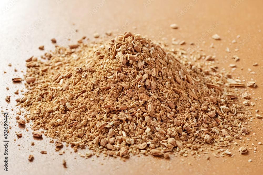 Heap of Dried Coriander Seeds Heap of Dried Coriander Seeds