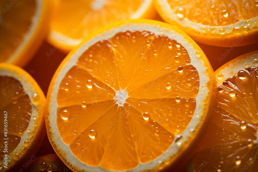 Collection orange slice. Orange isolated on white background. Orange fruit clipping path. Orange macro studio photo , generative ai Collection orange slice. Orange isolated on white background. Orange fruit clipping path. Orange macro studio photo , generative ai