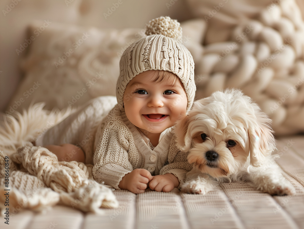 child with dog, little child playing with dog in park child with dog, little child playing with dog in park