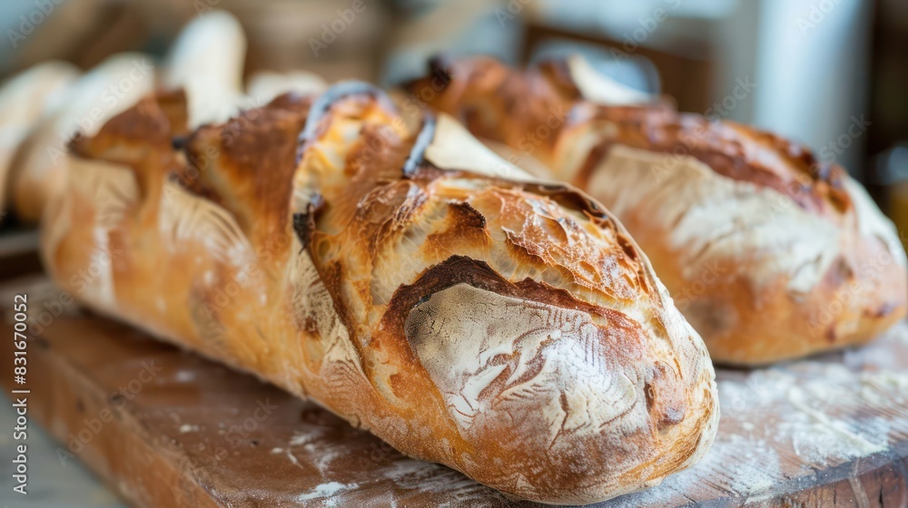 bread on a table bread on a table