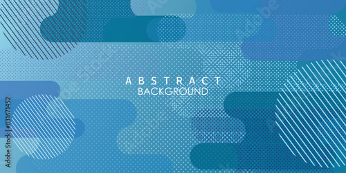 Abstract science or technology background. Graphic design. Network illustration with particle. Abstract Dash Dot Background