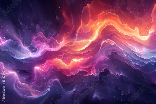 Abstract fluid neon color 3d effect background banner design multipurpose