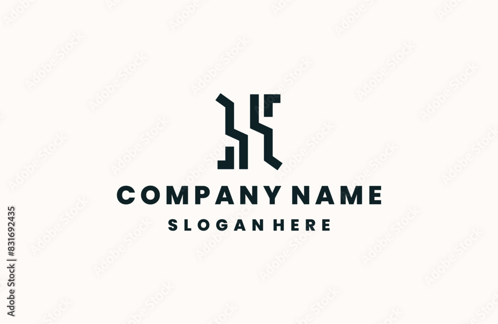 Letter h abstract logo template vector illustration design Letter h abstract logo template vector illustration design